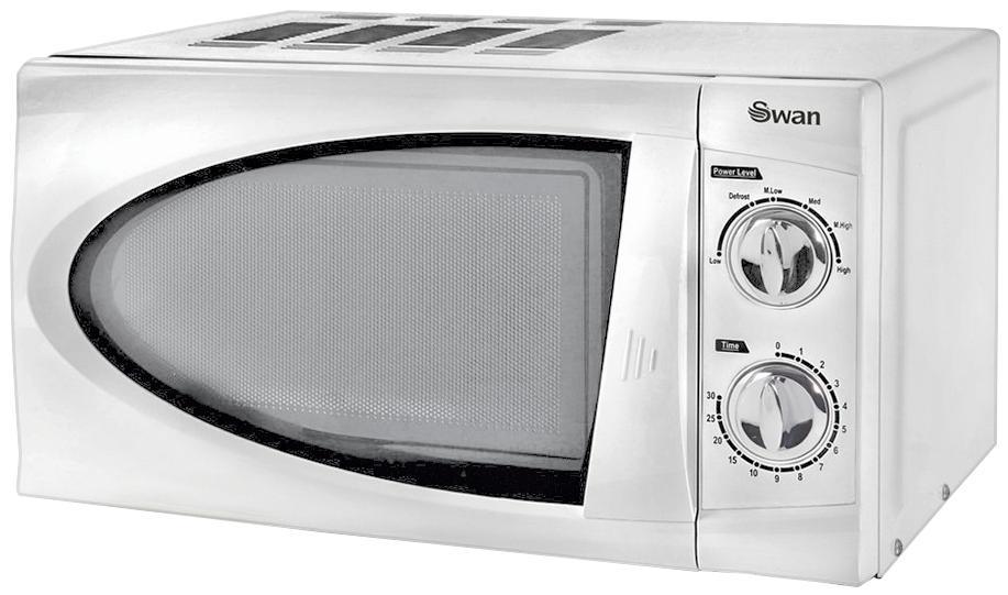 Swan SM3090N 20l Manual Microwave 800w White 5055322508944 eBay