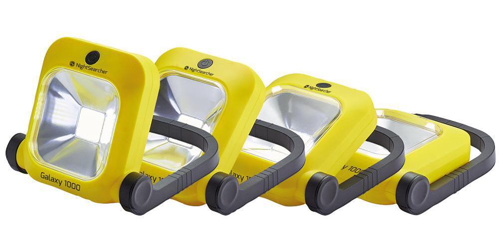 Night Searcher - GALAXY 1000 - Rechargeable Led Worklight, 1000lm 10m 4hrs