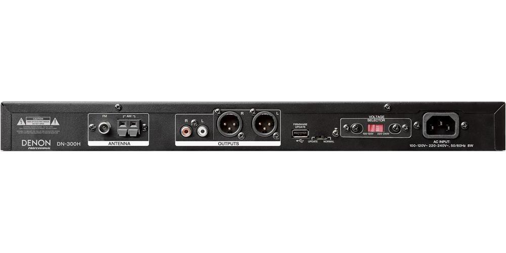 Denon Professional DN300H Am/fm Radio Tuner With Rds, 1u 19" Rack