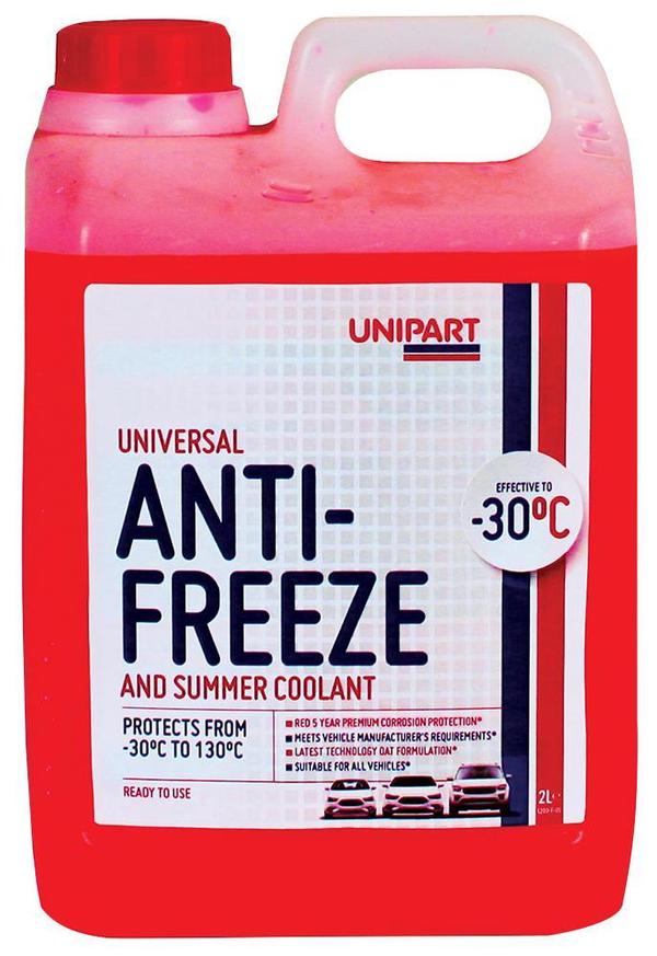 Unipart UAFRTU2 Antifreeze & Summer Coolant, 2l eBay