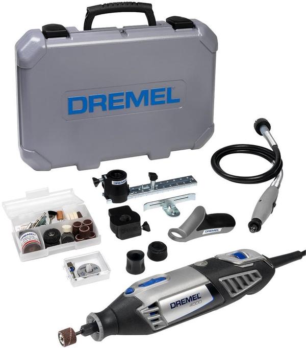 Dremel 40004/65 175w Multi Tool 230v With 4 Attachments + 65 Ez
