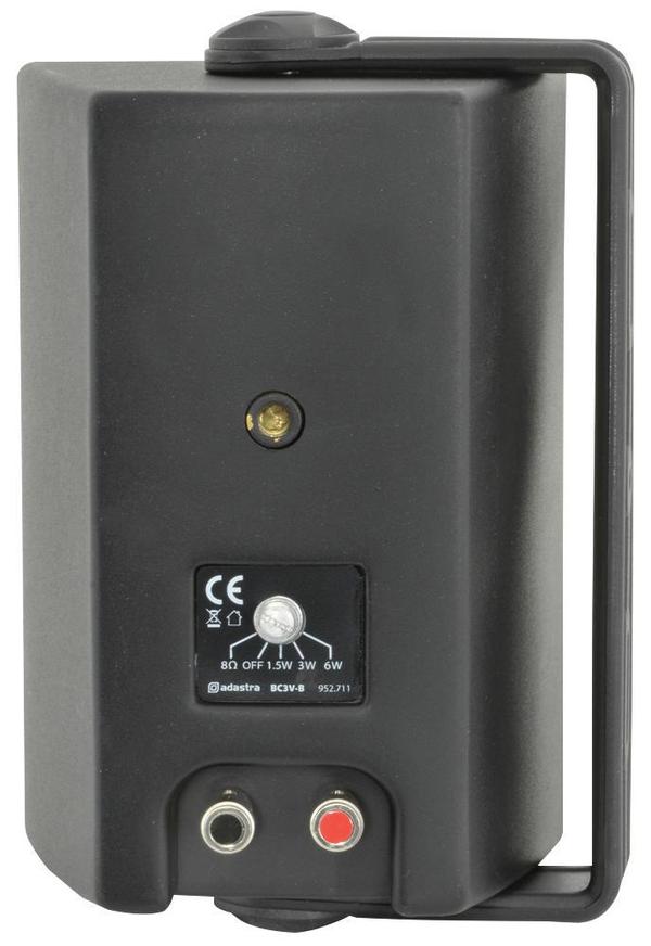 BC3V-B 3" Indoor Speaker Black, 100v / 8 Ohm - 30w Rms