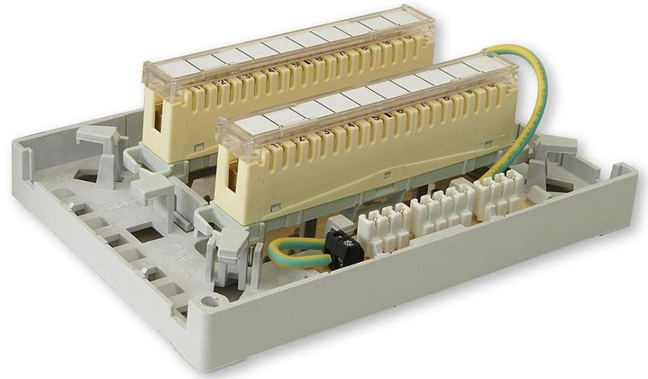 20 Pair Telephone Junction Box - KAUDEN LJ201D | eBay