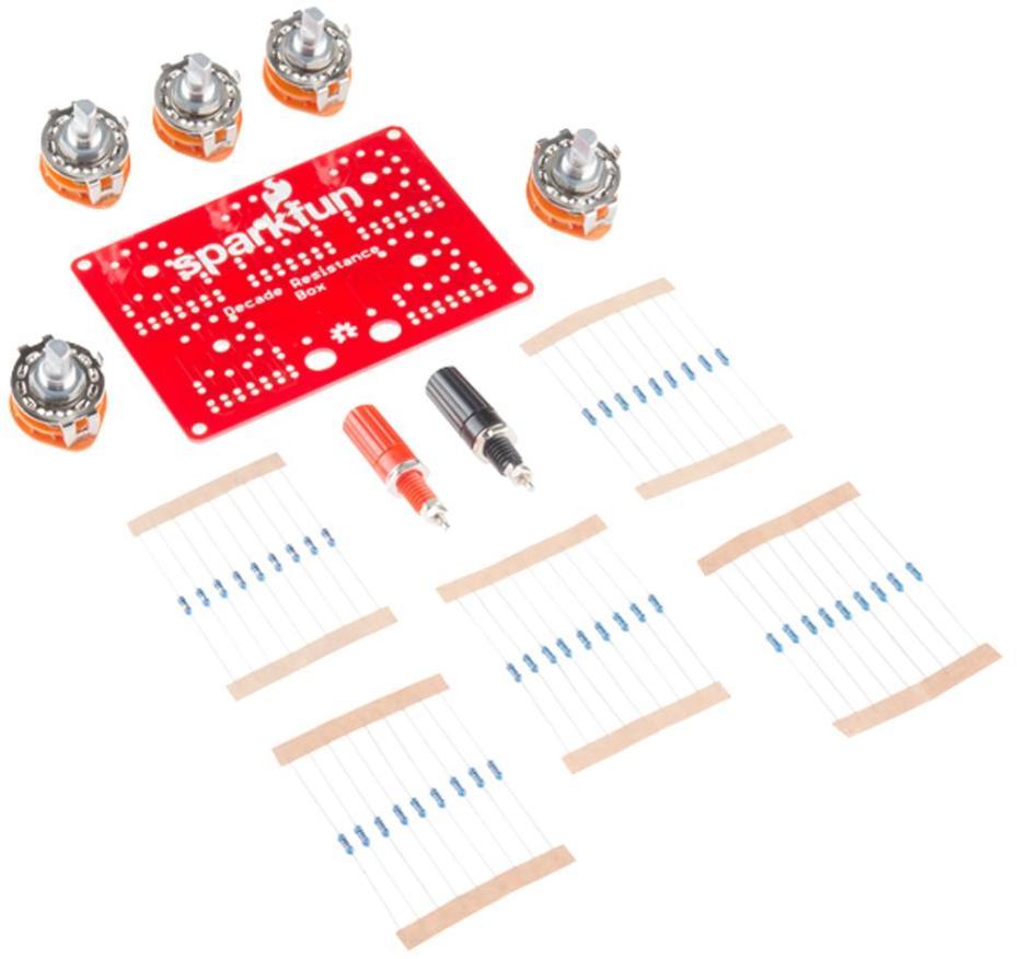 DIY Decade Resistance Box Kit - SPARKFUN ELECTRONICS