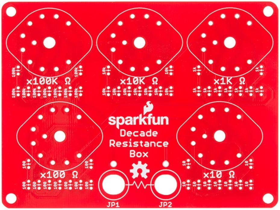 DIY Decade Resistance Box Kit - SPARKFUN ELECTRONICS