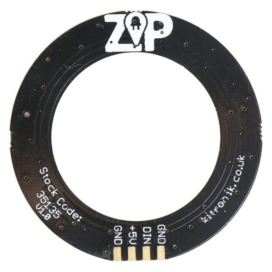 Zip™ Circle LED Board - KITRONIK