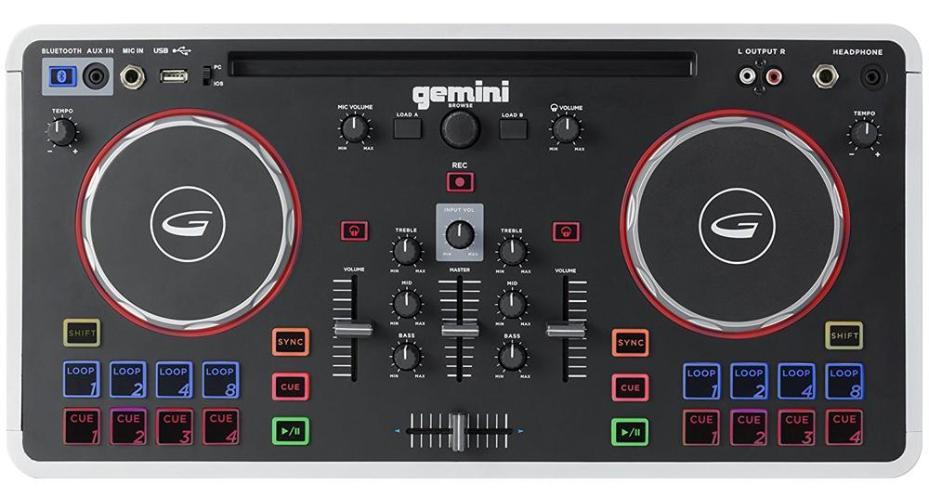 AllInOne Portable DJ Mixer & Speaker System, 50W RMS GEMINI eBay