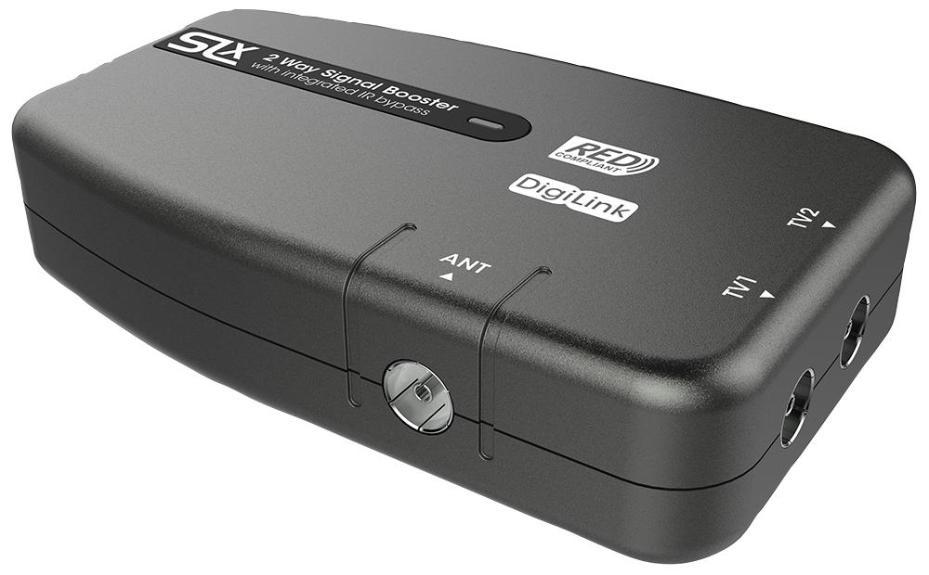 2-Way Satellite Signal Booster, RED Compliant - SLX