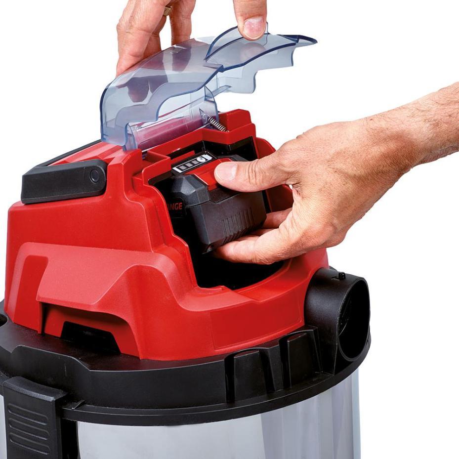 18V 3Ah LiIon Cordless Wet & Dry Vacuum Cleaner EINHELL eBay 18V 3Ah LiIon Cordless Wet & Dry Vacuum Cleaner EINHELL eBay