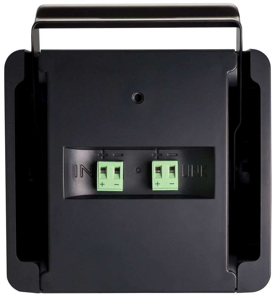 3" Gabinete Altavoz de gama completa de diseño compacto, negro-aparte