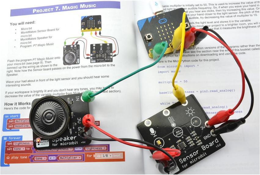 Electronics Starter Kit for micro:bit - MONKMAKES
