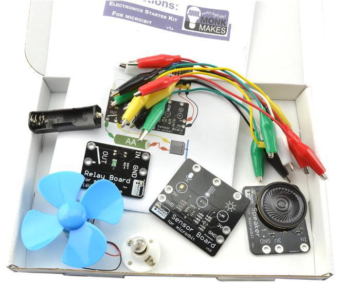 Electronics Starter Kit for micro:bit - MONKMAKES