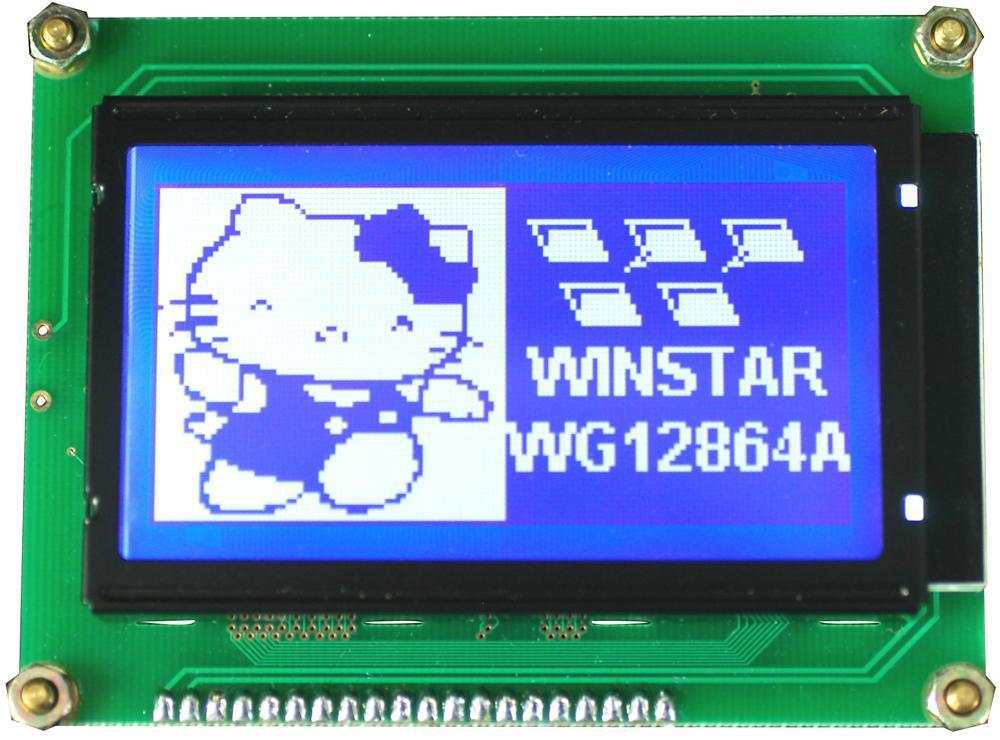 LCD Graphic Display Module, 128x64, White WINSTAR eBay