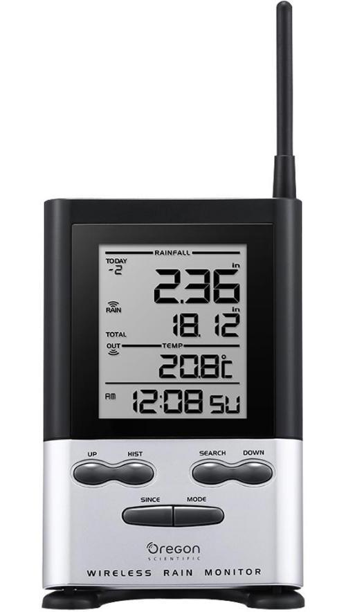 Wireless Rain Gauge with Thermometer - OREGON SCIENTIFIC - RGR126NX | eBay