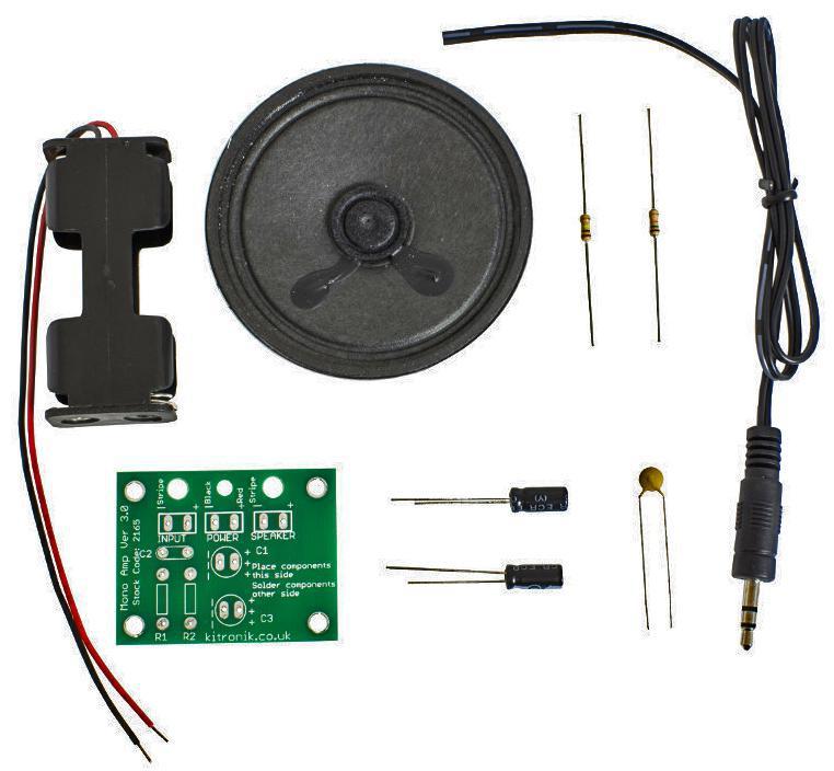 Mono Audio Amplifier Kit V3.0 KITRONIK eBay