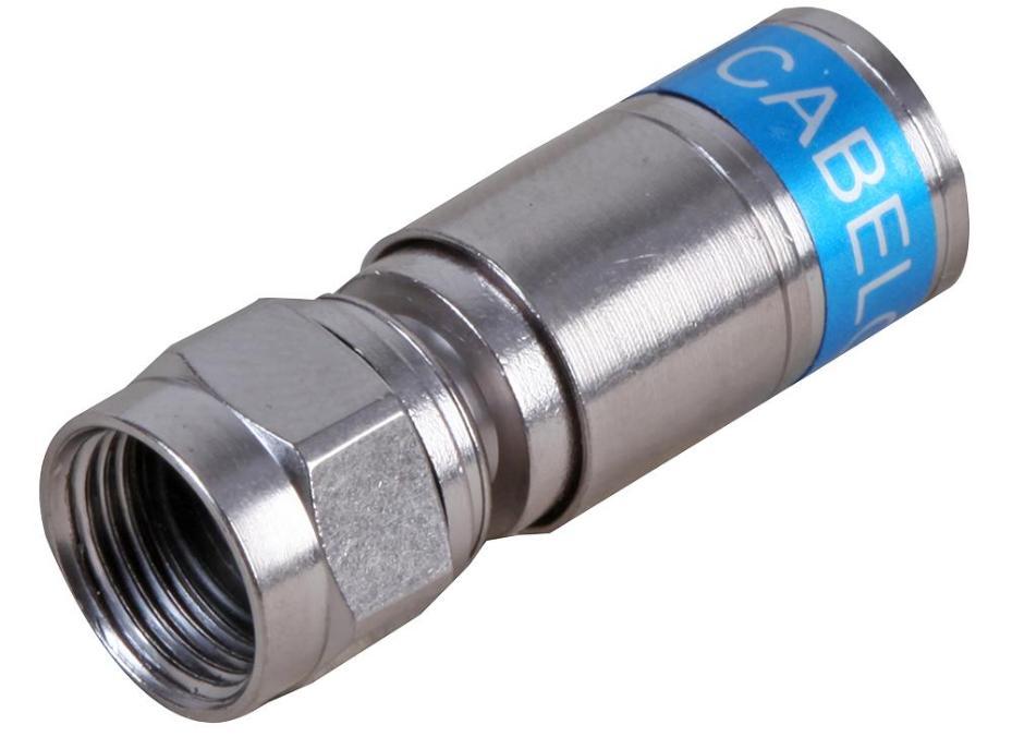 F Type Coax Connector, Compression, 75 Ohm WEBRO eBay