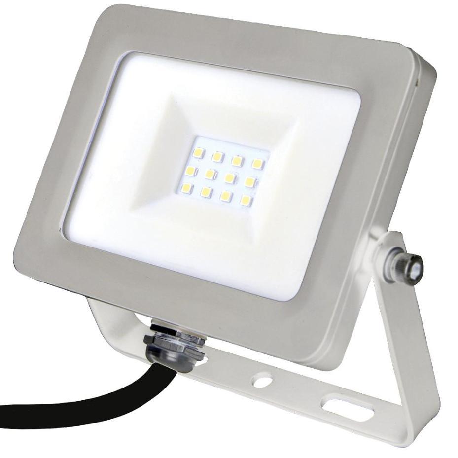 10W Slim LED Floodlight PRO ELEC 6000K 800 Lumens