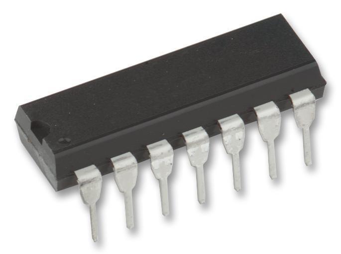 Logic IC, Hex Inverter, 74LS, 74LS04, DIP14, 5.25V - SN74LS04N