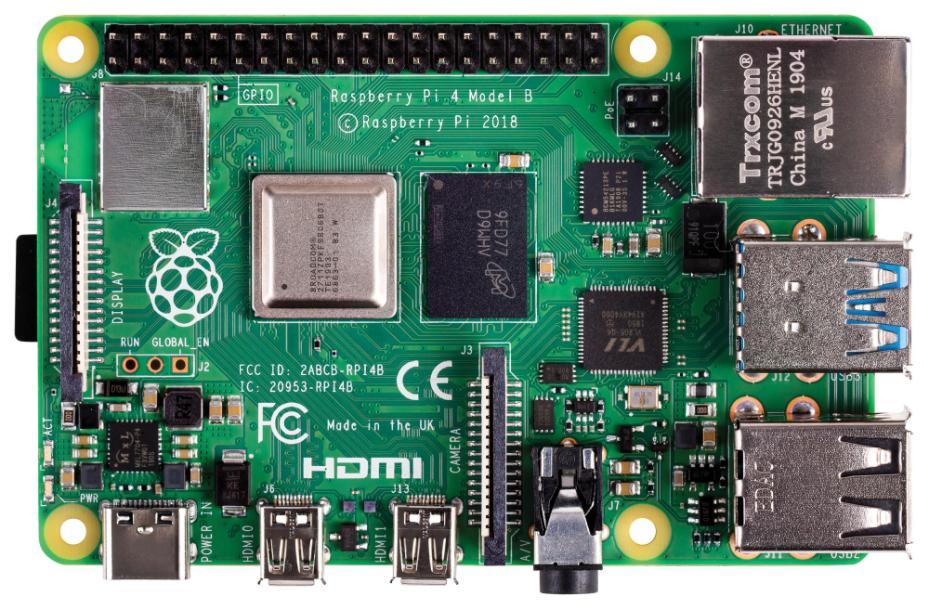 Raspberry Pi 4 Model B 8GB Board - RPI4-MODBP-8GB