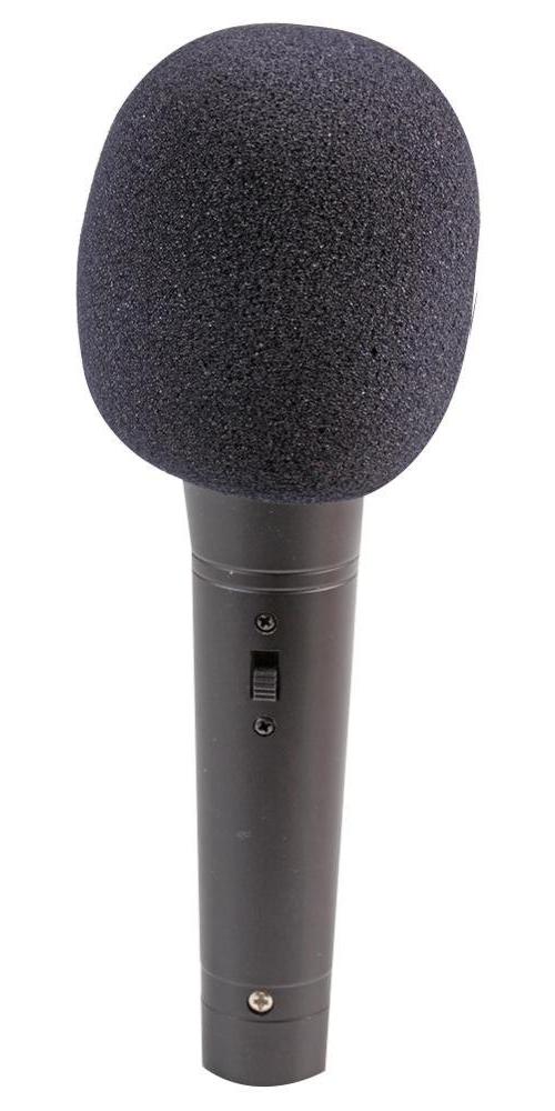 Antivento per microfono neri, confezione da 5 - MWS-BK-5PK