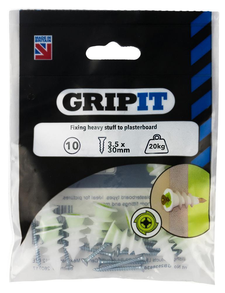 Fissaggi per pareti in cartongesso self-drive, confezione da 10 - GPTWIST/10