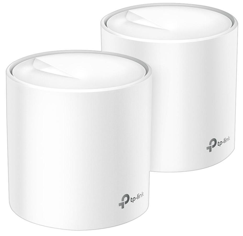 Deco AX1800 Whole Home Mesh WiFi System, Twin Pack - DECO X20 (2