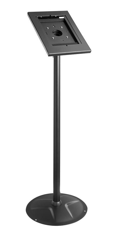 Espositore per tablet da terra resistente ai furti, bianco - PSG91732