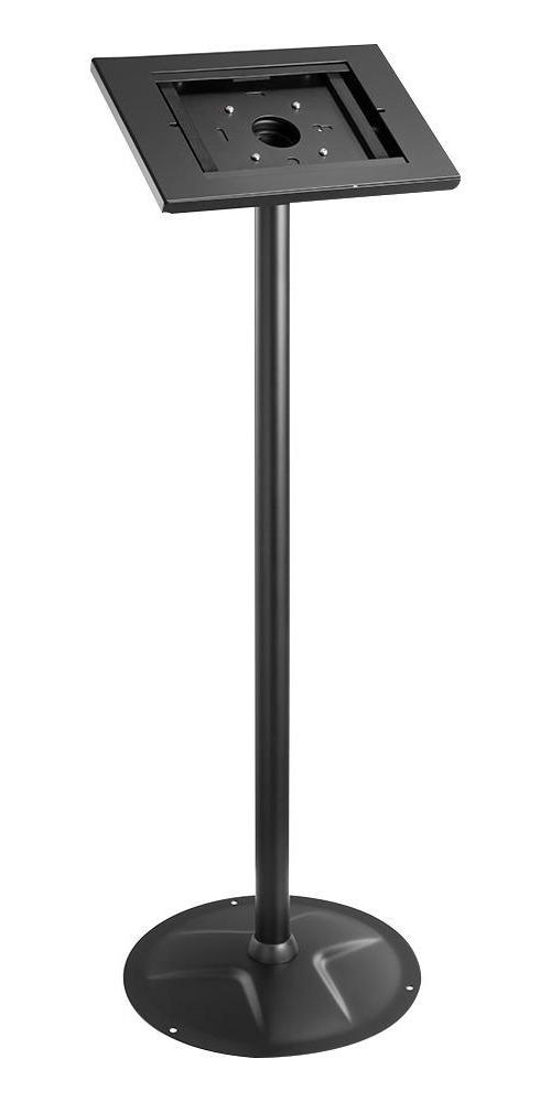 Espositore per tablet da terra resistente ai furti, bianco - PSG91732