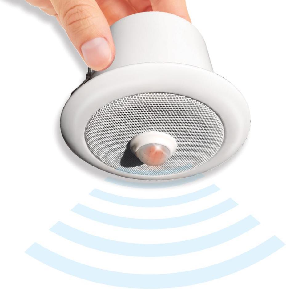 Motion Activated Ceiling Messaging Speaker 3W - VOX111