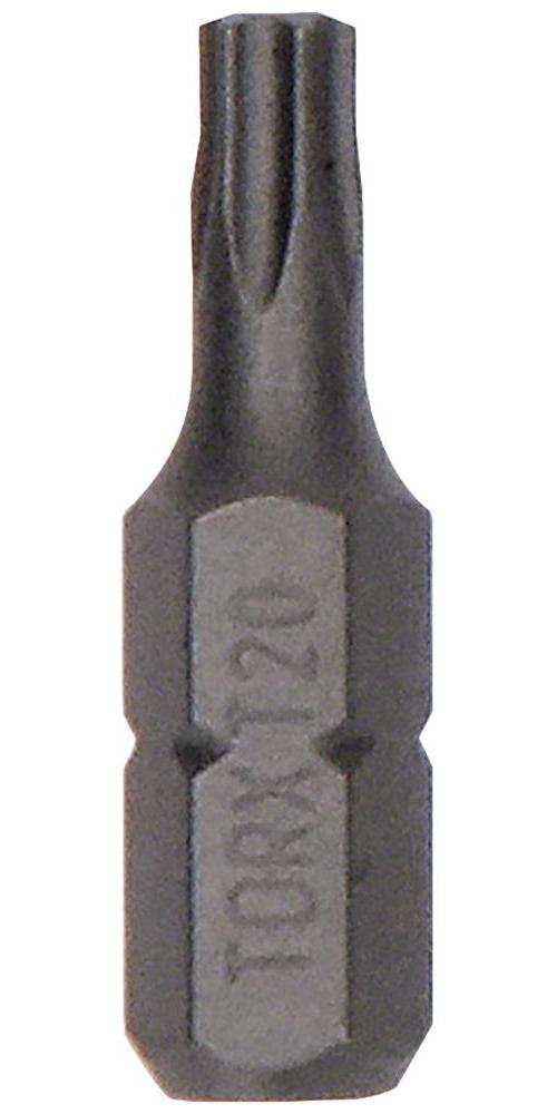 Embouts de tournevis Torx extra durs T20 x 25 mm, 25 pièces 2607002799