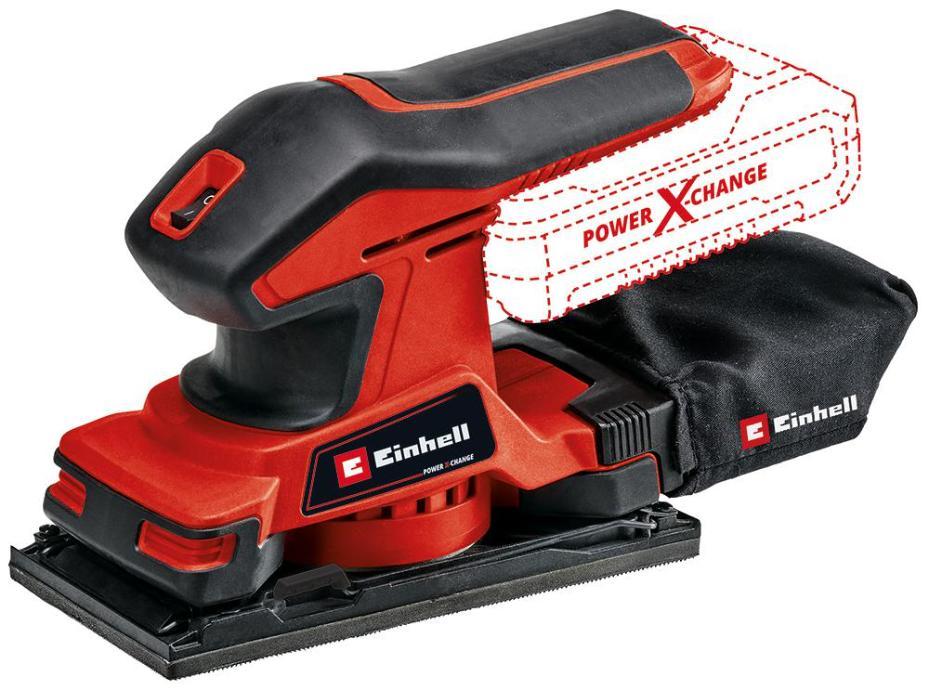 Levigatrice orbitale a batteria Power X-Change 18V Li-Ion Unità nuda TC-OS 18/187 LI-SOLO