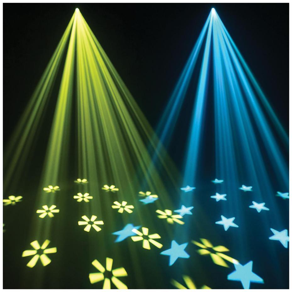 Effetto luminoso Helix XP LED Fiore Gobo, 150W, Bianco - HELIX XP WHITE