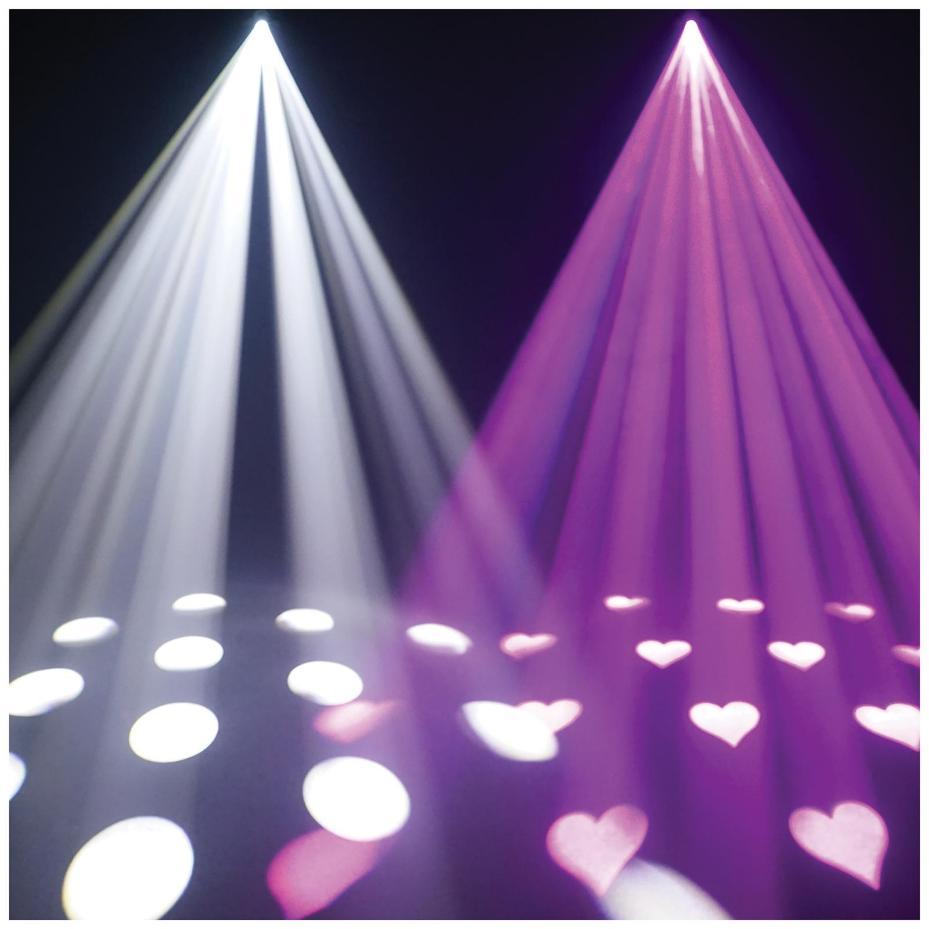 Effetto luminoso Helix XP LED Fiore Gobo, 150W, Bianco - HELIX XP WHITE