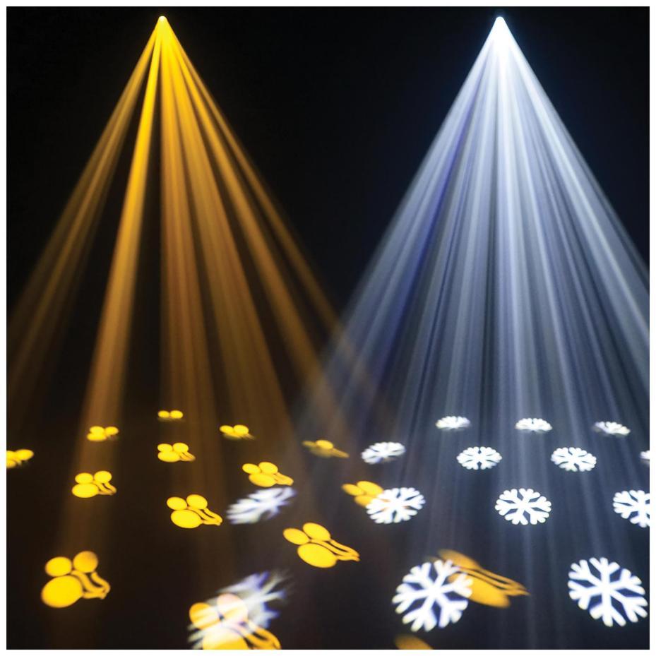 Effetto luminoso Helix XP LED Fiore Gobo, 150W, Bianco - HELIX XP WHITE