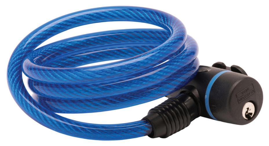 8 mm geflochtene Stahl -Selbstdarchen -Schlüsselverriegelungssicherungskabel, 1m - 1260 100