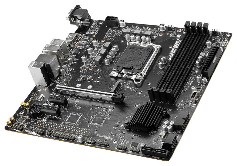 Pro B660M-P Ddr4 Socket 1700 Micro Atx Motherboard With Wifi