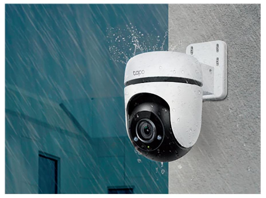 Tapo Outdoor Pan / Tilt Security WiFi Camera, 1080p, IP65 - TAPO C500