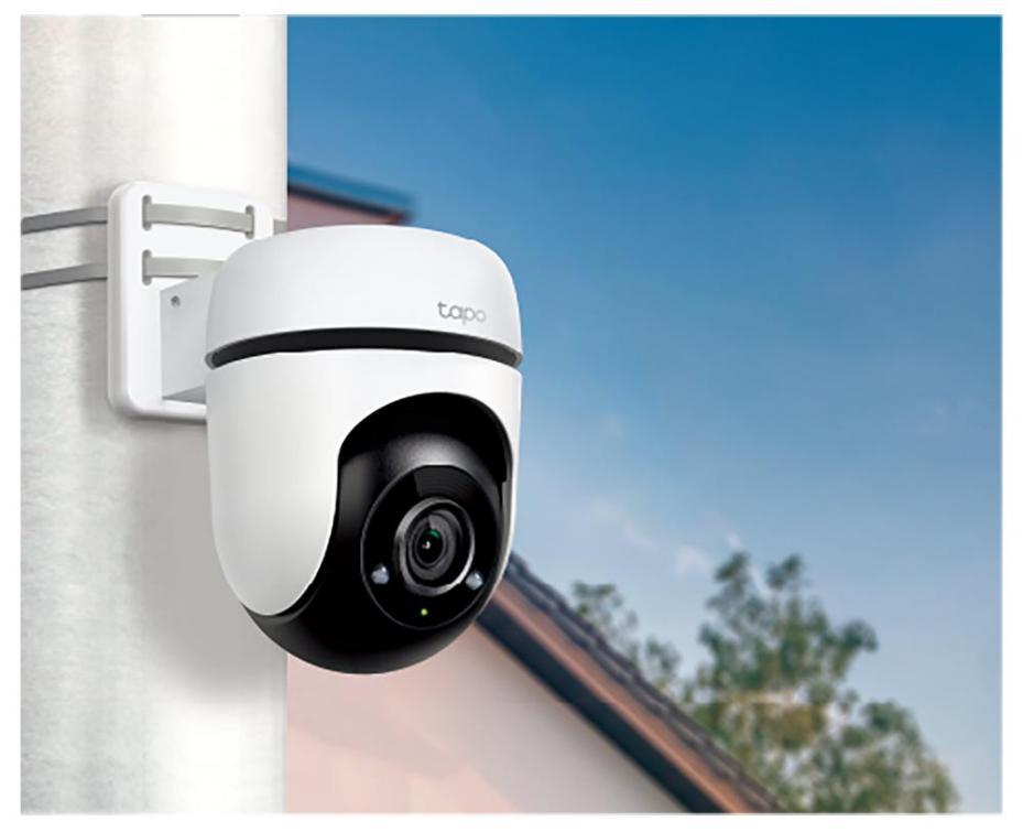 Tapo Outdoor Pan / Tilt Security WiFi Camera, 1080p, IP65 - TAPO C500