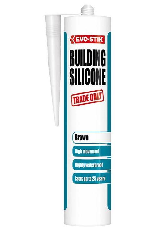 Bâtiment de scellant en silicone - Brown, 280 ml (C20) - 30613625