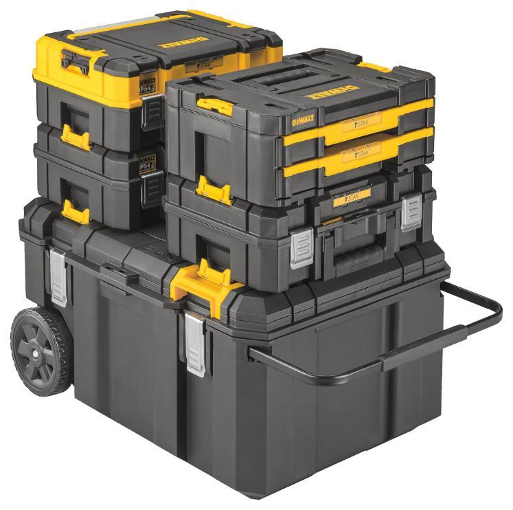 TSTAK IP54 Quick Access Job Tool Chest with Wheels - DWST17871-1