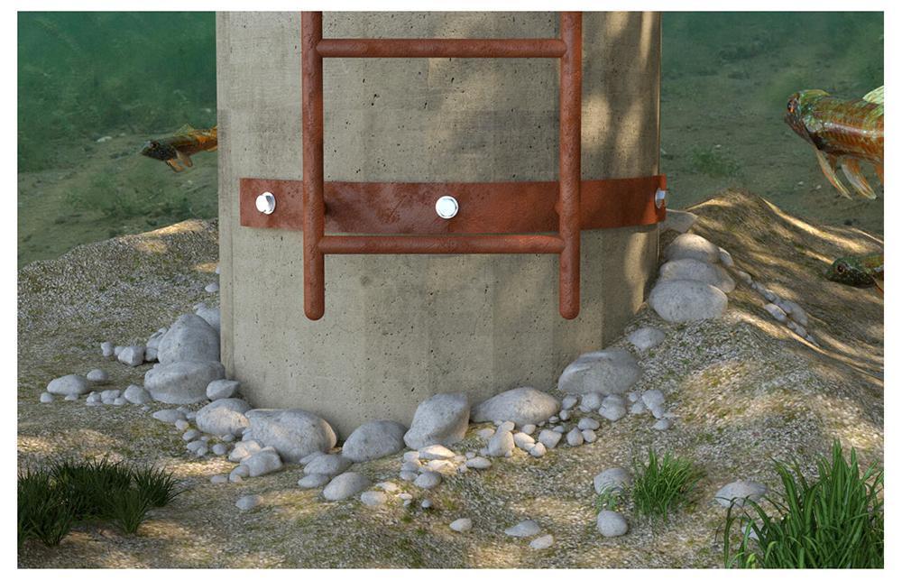 M12 X 300 mm RG M Acciaio galvanizzato in acciaio inossidabile, 10 pacchetto - 95705