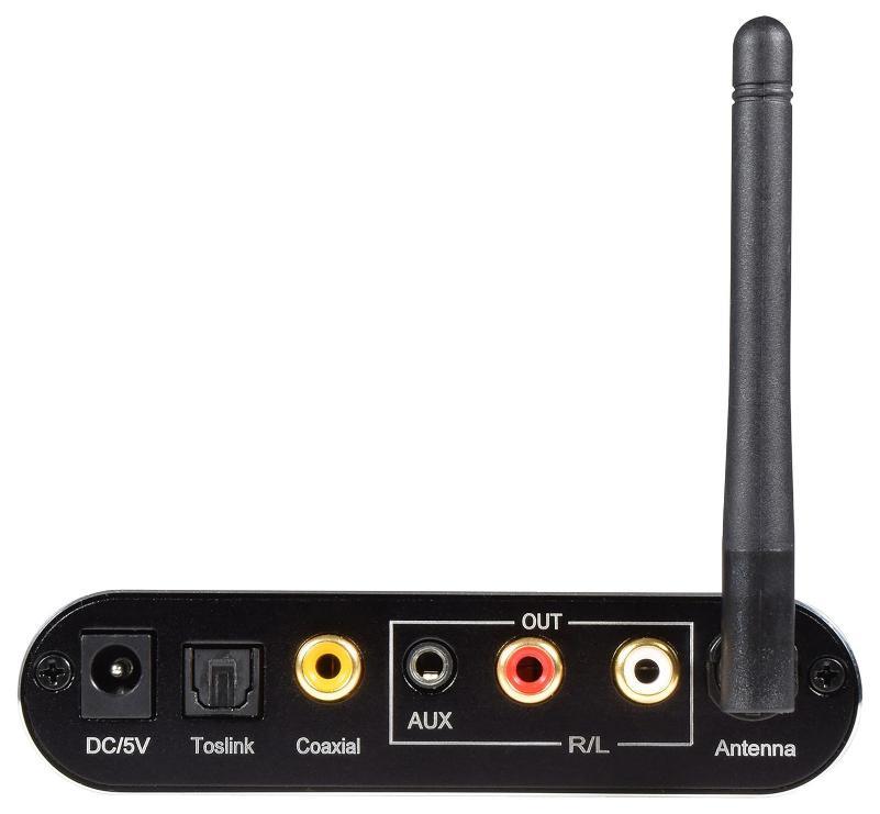 Convertidor de audio multifunción digital a analógico y receptor Bluetooth