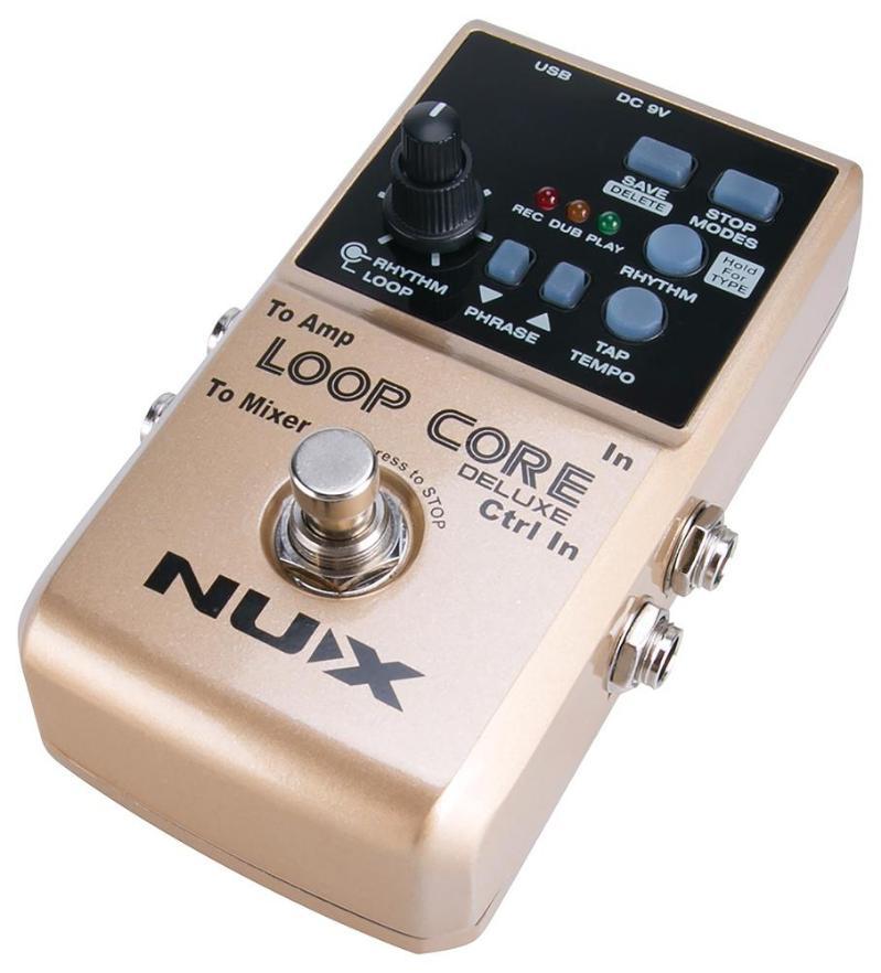 Loop Core Deluxe Looper Pedal & NMP-2 Dual Foot Switch Bundle - LOOPCOREDLX-B