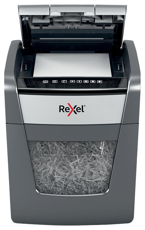 Optimum AutoFeed 45X Automatic Cross Cut Paper Shredder, Black - 2020045X