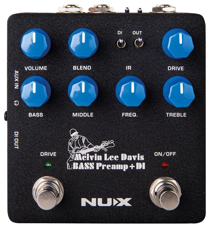 NBP-5 Guitar MLD Bass Preamp + DI Effects Pedal - NBP-5