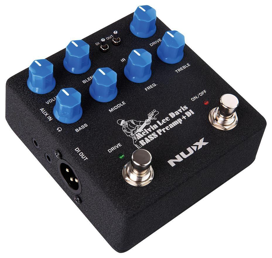 NBP-5 Guitar MLD Bass Preamp + DI Effects Pedal - NBP-5