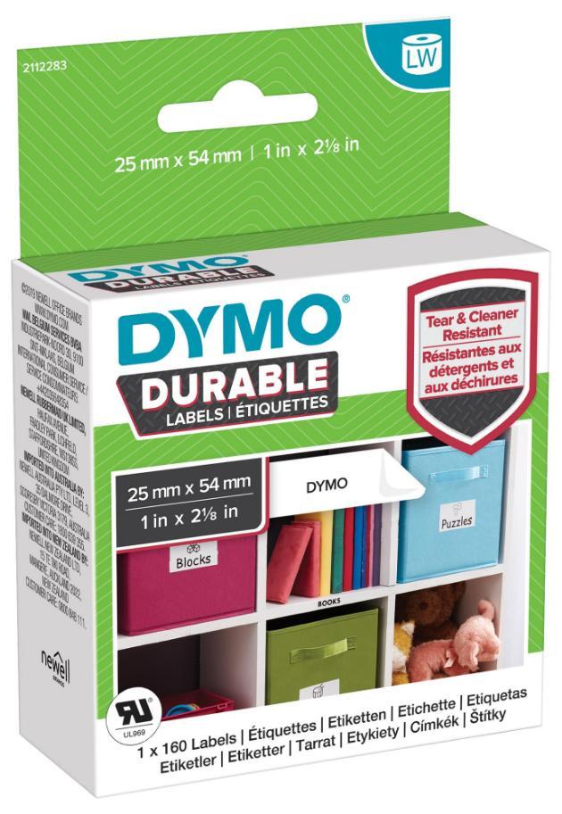 Pequeñas etiquetas multipropósito duraderas de 25 x 54 mm en blanco, 1x 160 - 1976411