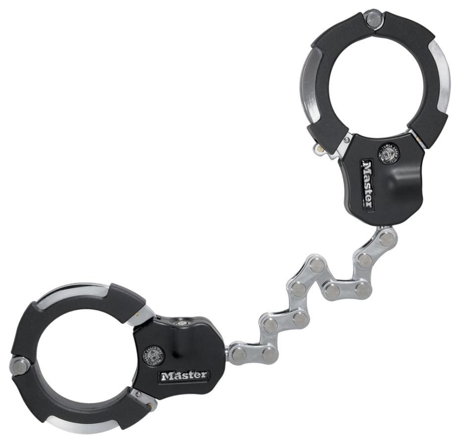Hardened Steel Chain Link Street Cuff Multi-Purpose Bike & Scooter Lock