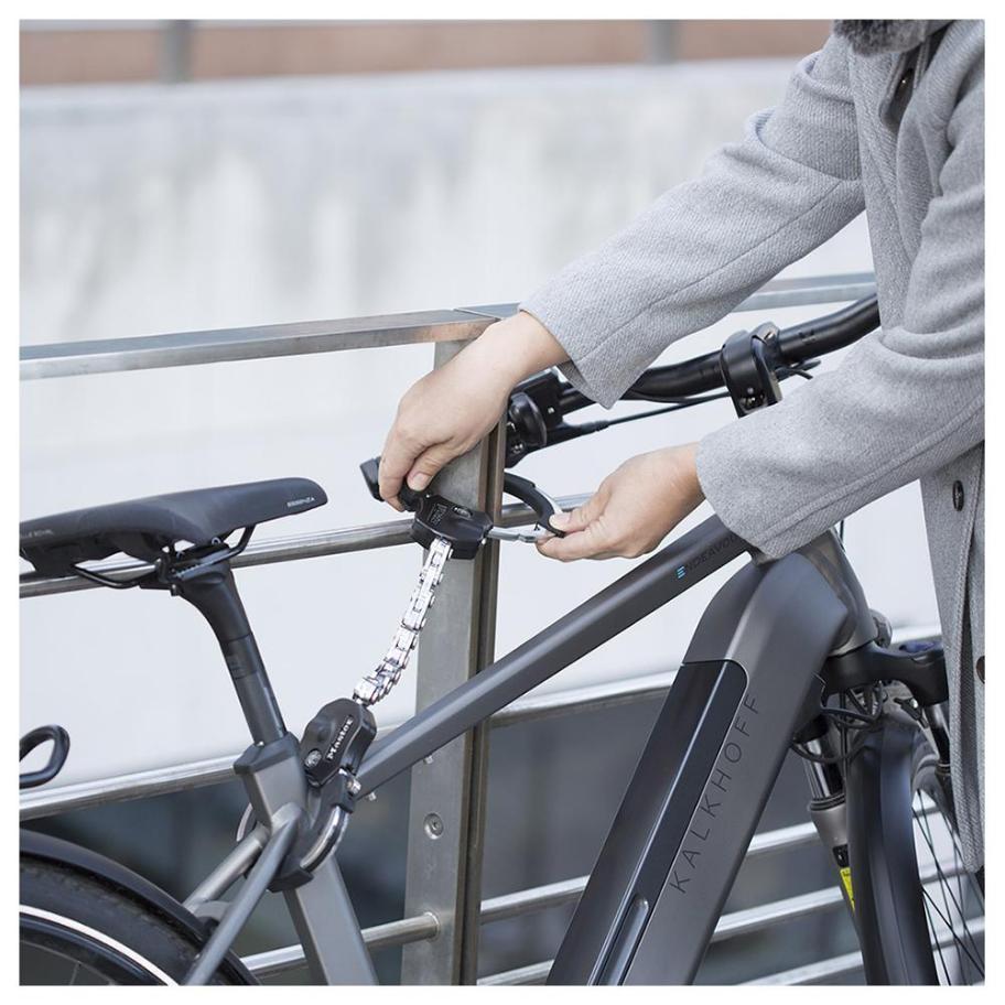 Hardened Steel Chain Link Street Cuff Multi-Purpose Bike & Scooter Lock