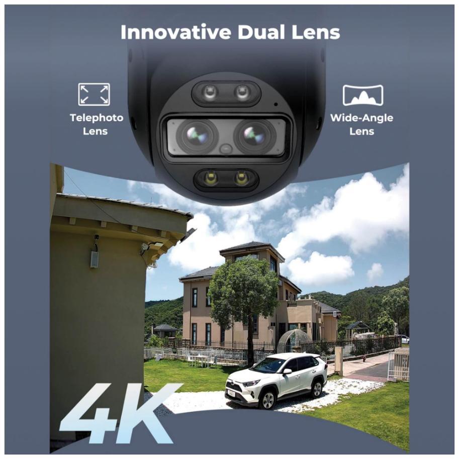 4K MIX PTZ WIFI CAM 64GB - TMW4KM64-UK